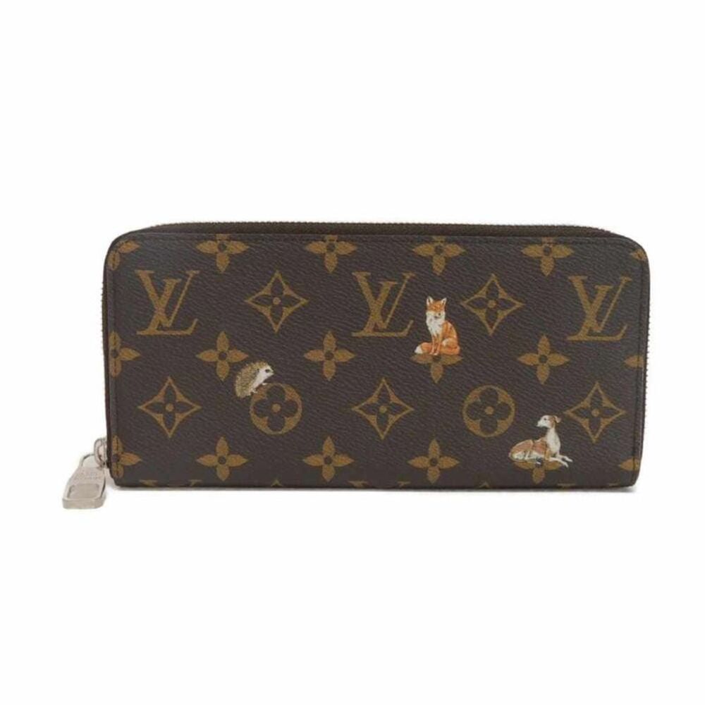 Louis Vuitton Zippy Wallet Horizontal Monogram Forest Canvas Long Wallet Limited